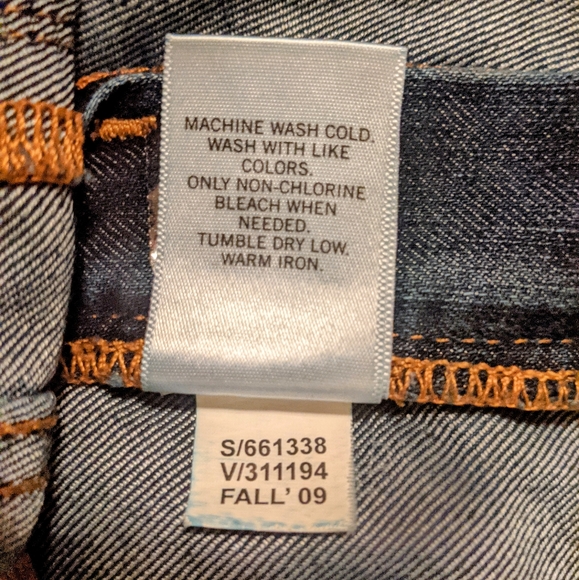 Size 6S (28" inseam) Banana Republic Blue Mid Rise Wide Leg Trouser Jeans - Picture 6 of 11